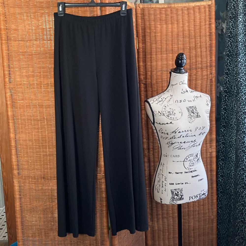 Bryn Walker Black Wide Leg Palazzo Pants